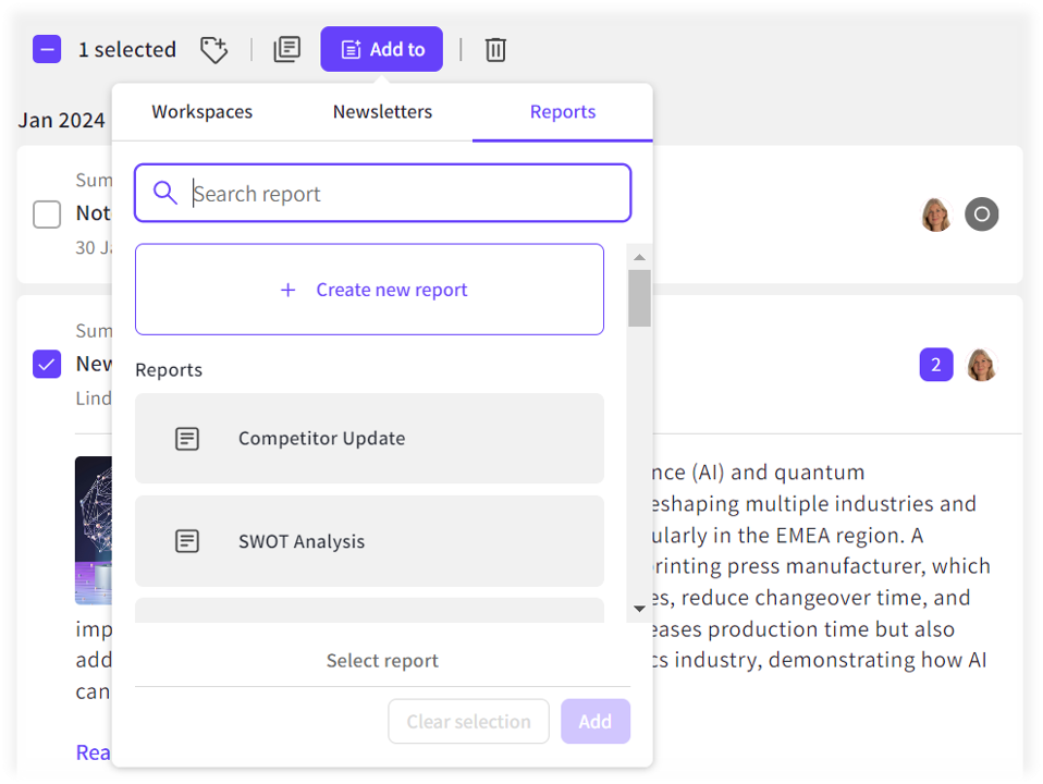Add Summary from Workspace to Report.png