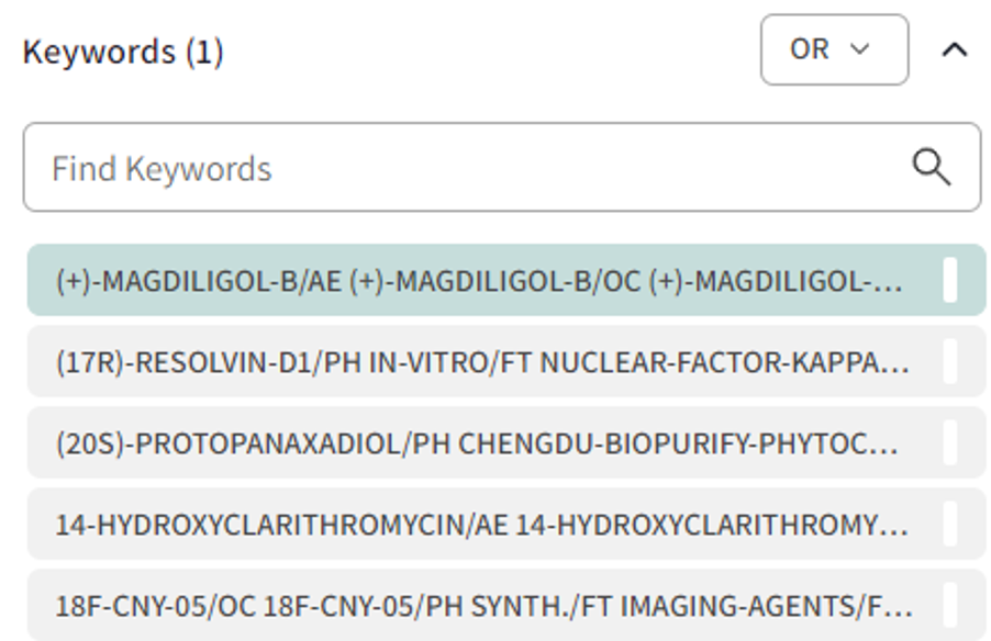 Clarivate Literature - Filter Keywords.png