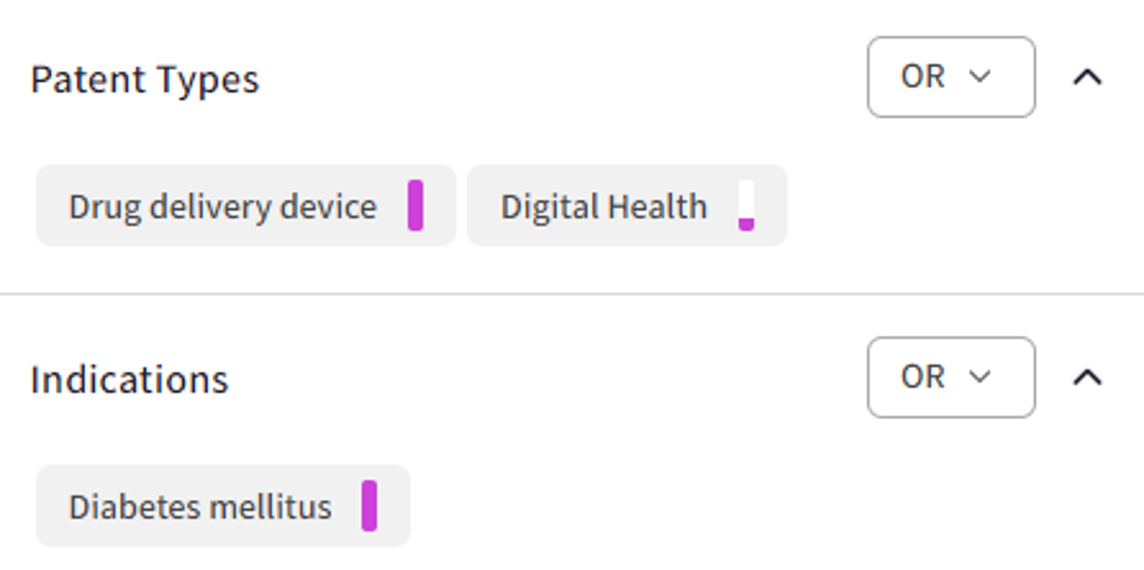 Clarivate Patents - Filter Patent Types.png