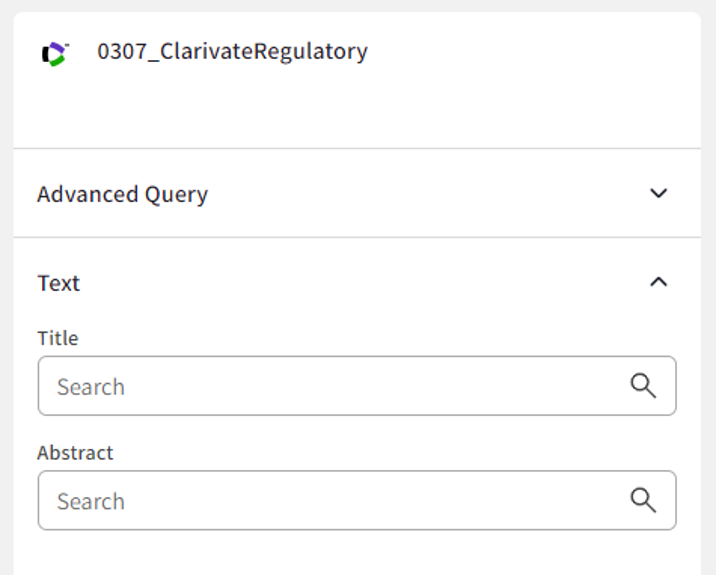 Clarivate Regulatory - Text Filter.png